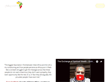 Tablet Screenshot of givingafrica.org